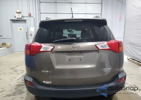 2013 Toyota Rav4 Limited z USA, uszkodzony, nr VIN 2T3DFREV6DW122565